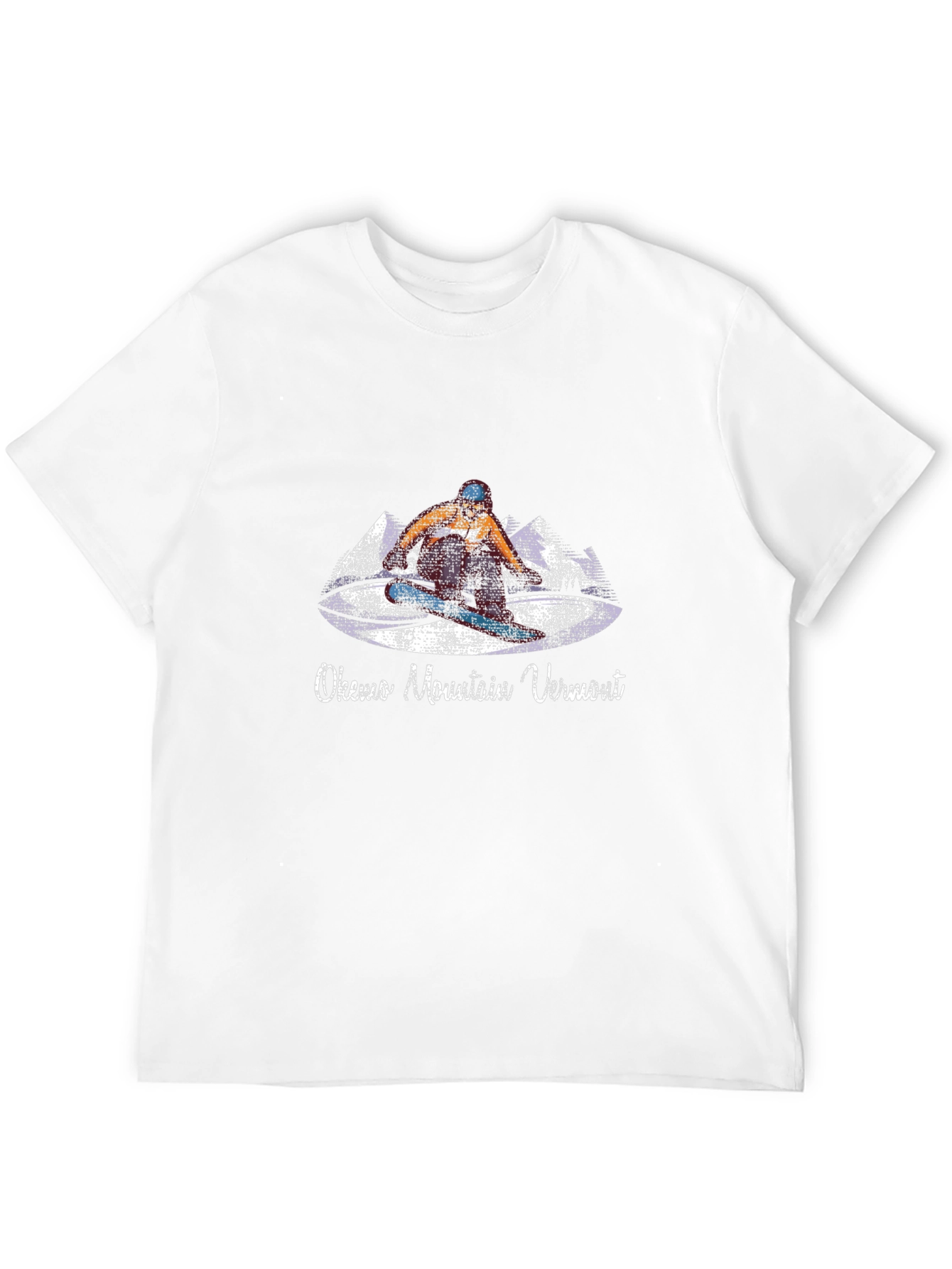 Okemo Mountain Vermont Snowboarder Graphic Tee