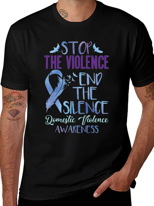 Stop The Violence Domestic Violence Awareness T-Shirt