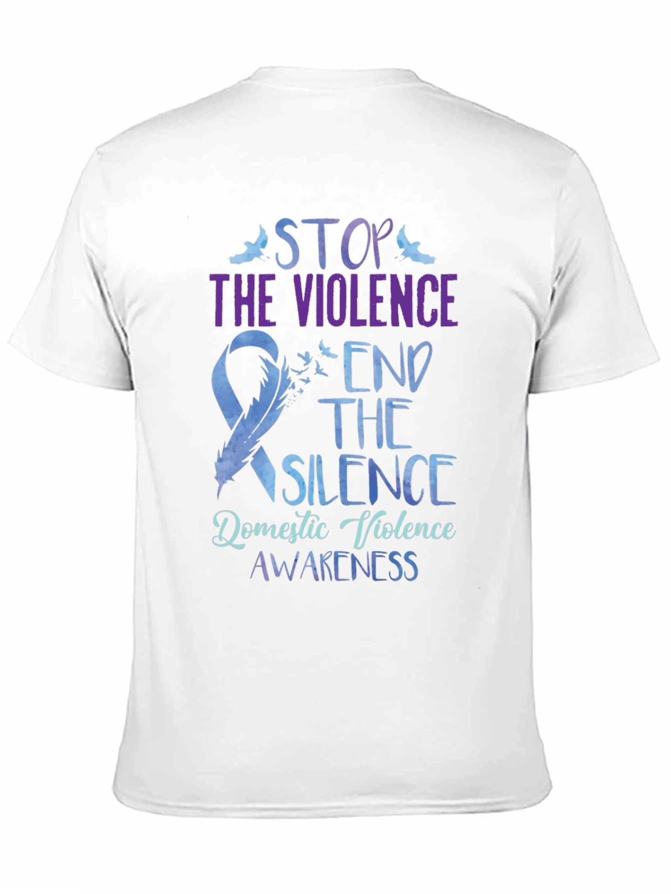 Stop The Violence Domestic Violence Awareness T-Shirt
