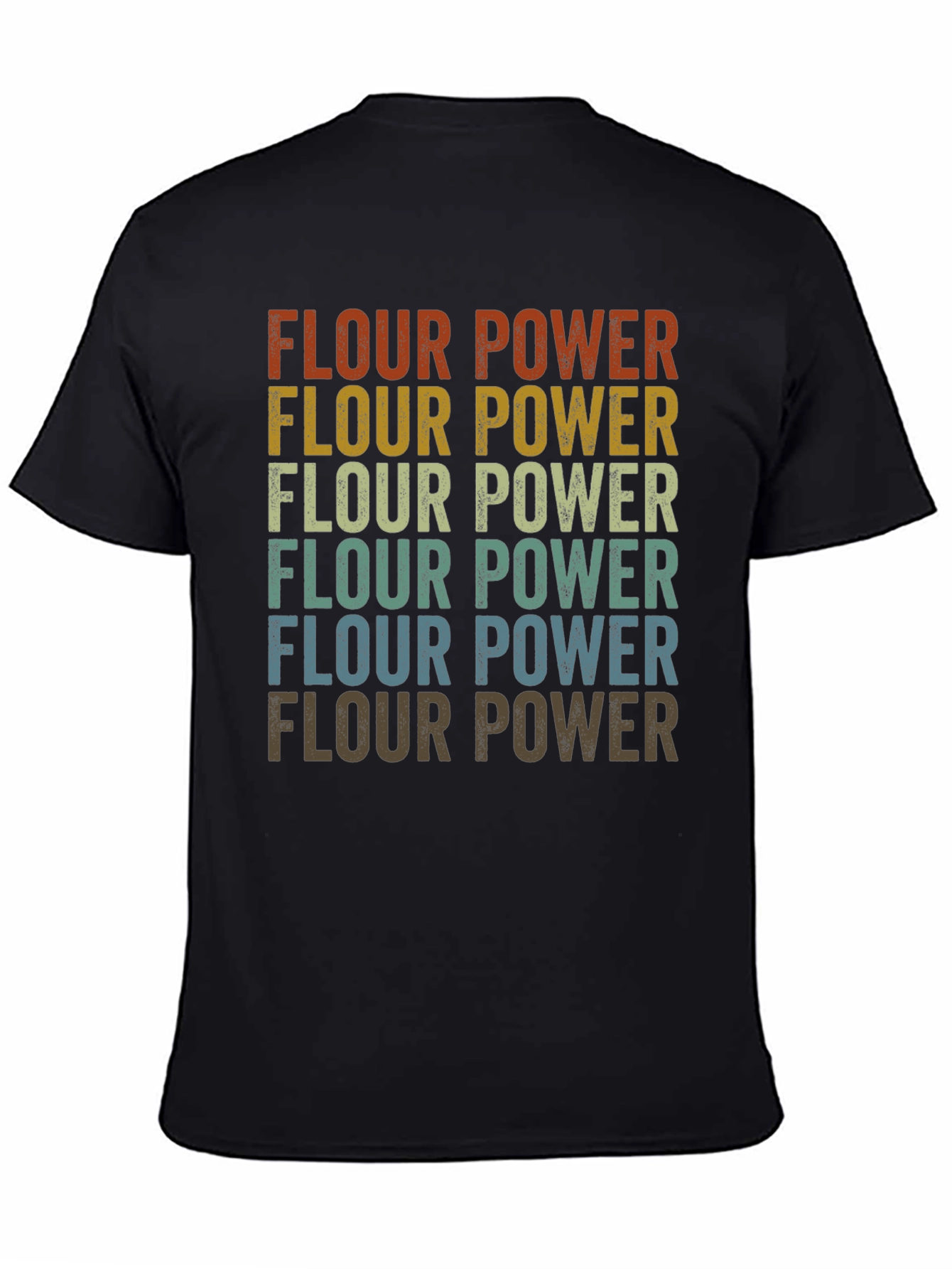 Flour Power Retro Graphic Tee