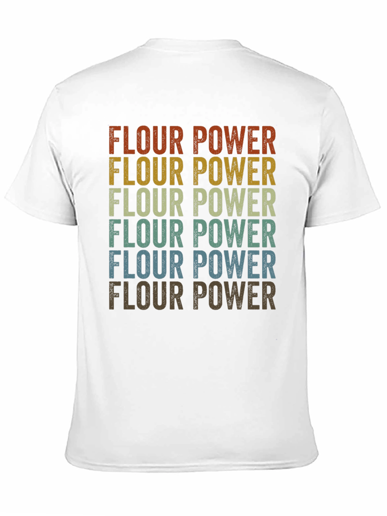 Flour Power Retro Graphic Tee