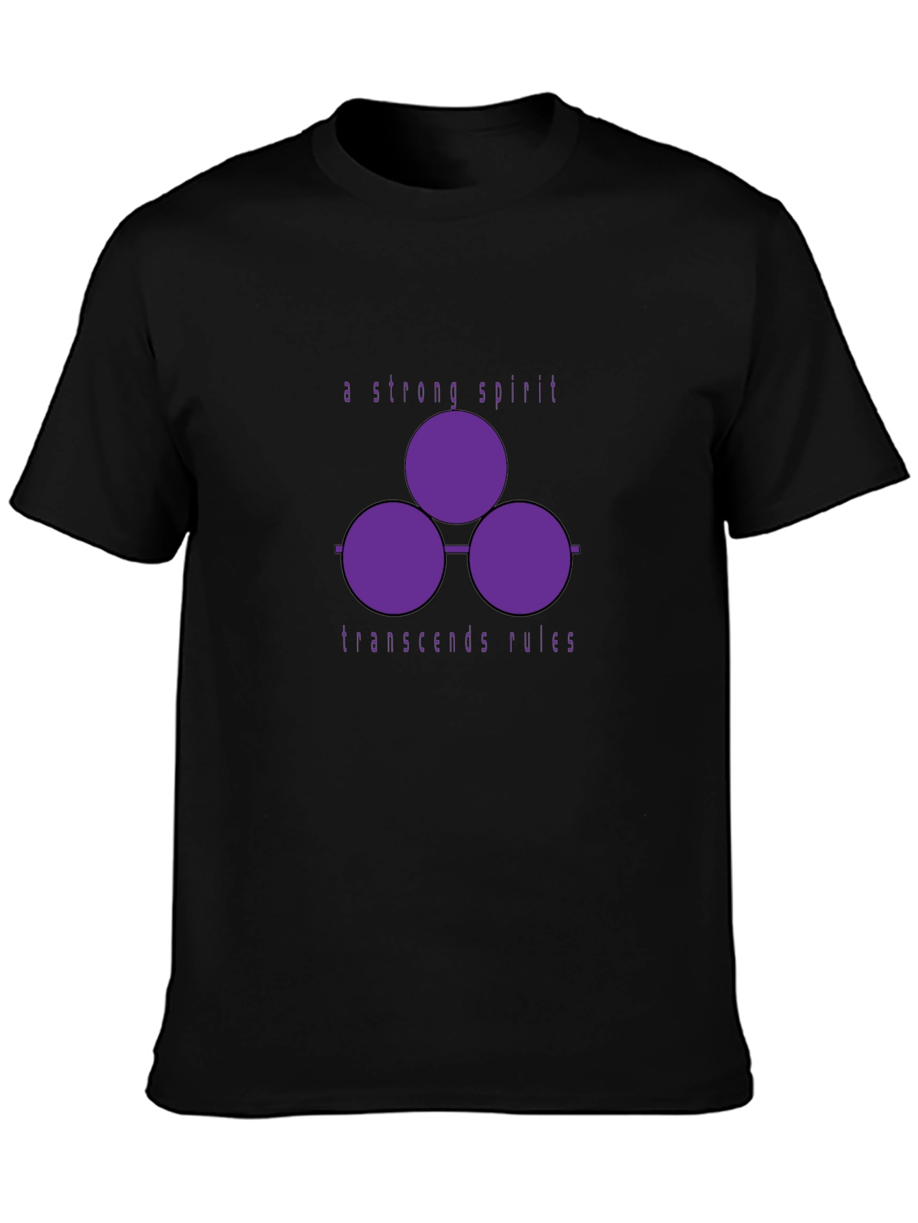 Strong Spirit Black T-Shirt