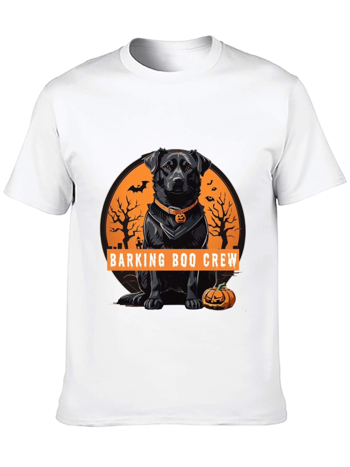 Barking Boo Crew Halloween Dog T-Shirt
