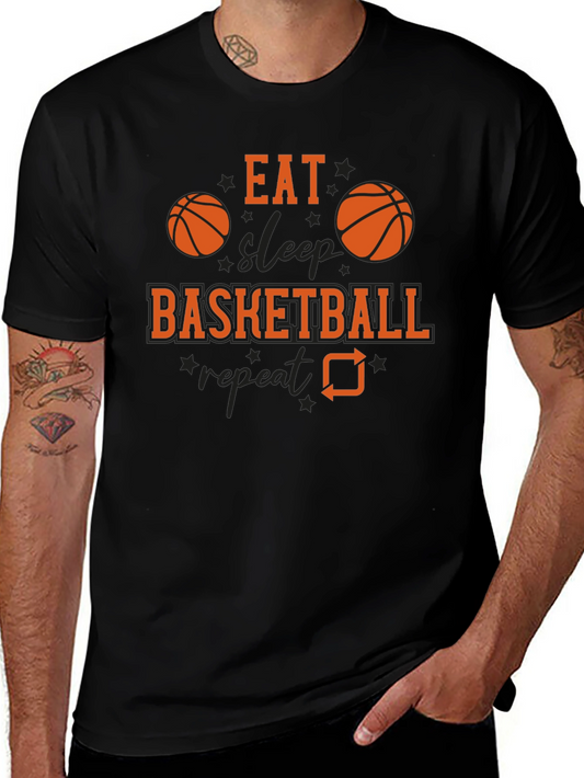 Eat Sleep Basketball Repeat T-Shirt