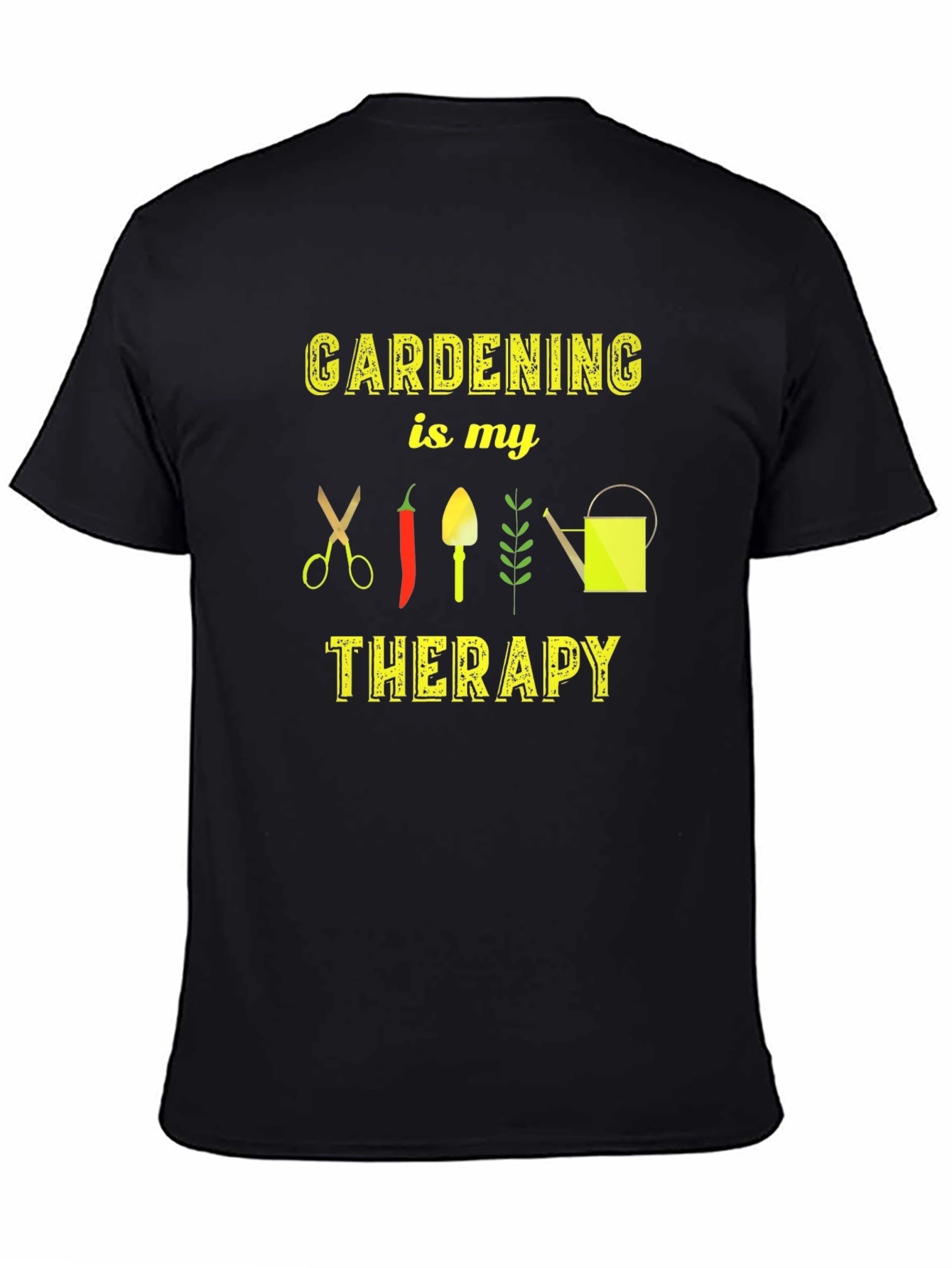 Gardening is My Therapy Graphic T-Shirt