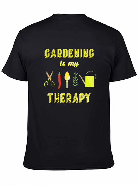 Gardening is My Therapy Graphic T-Shirt