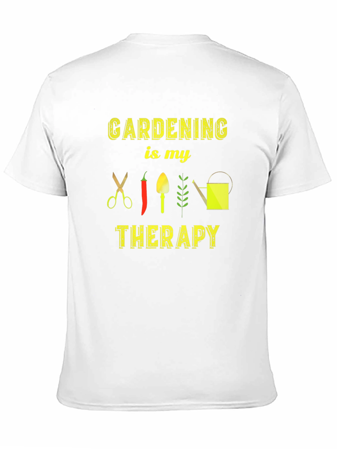Gardening is My Therapy Graphic T-Shirt