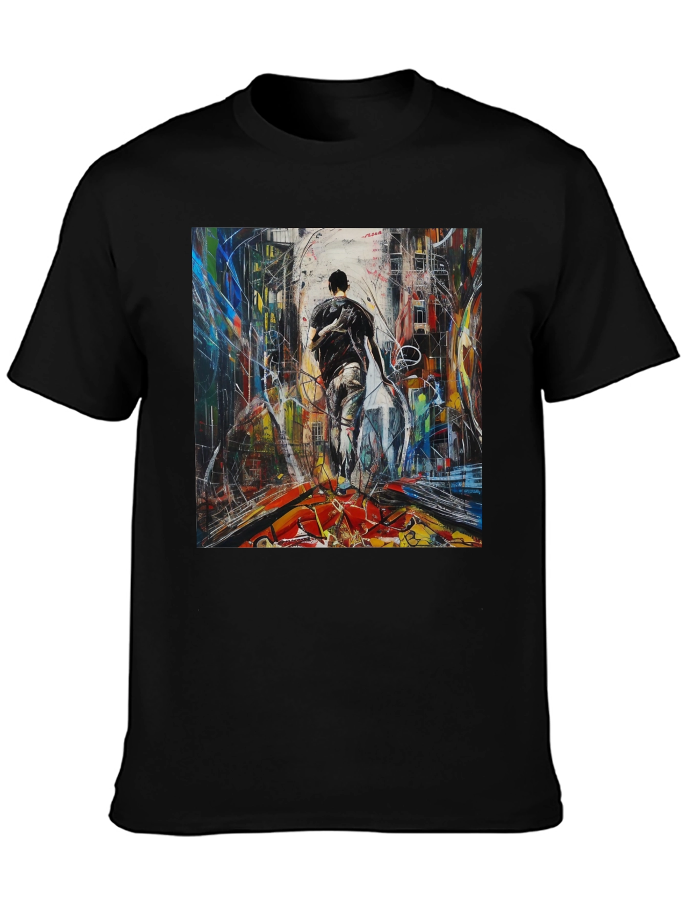 Abstract Cityscape T-Shirt