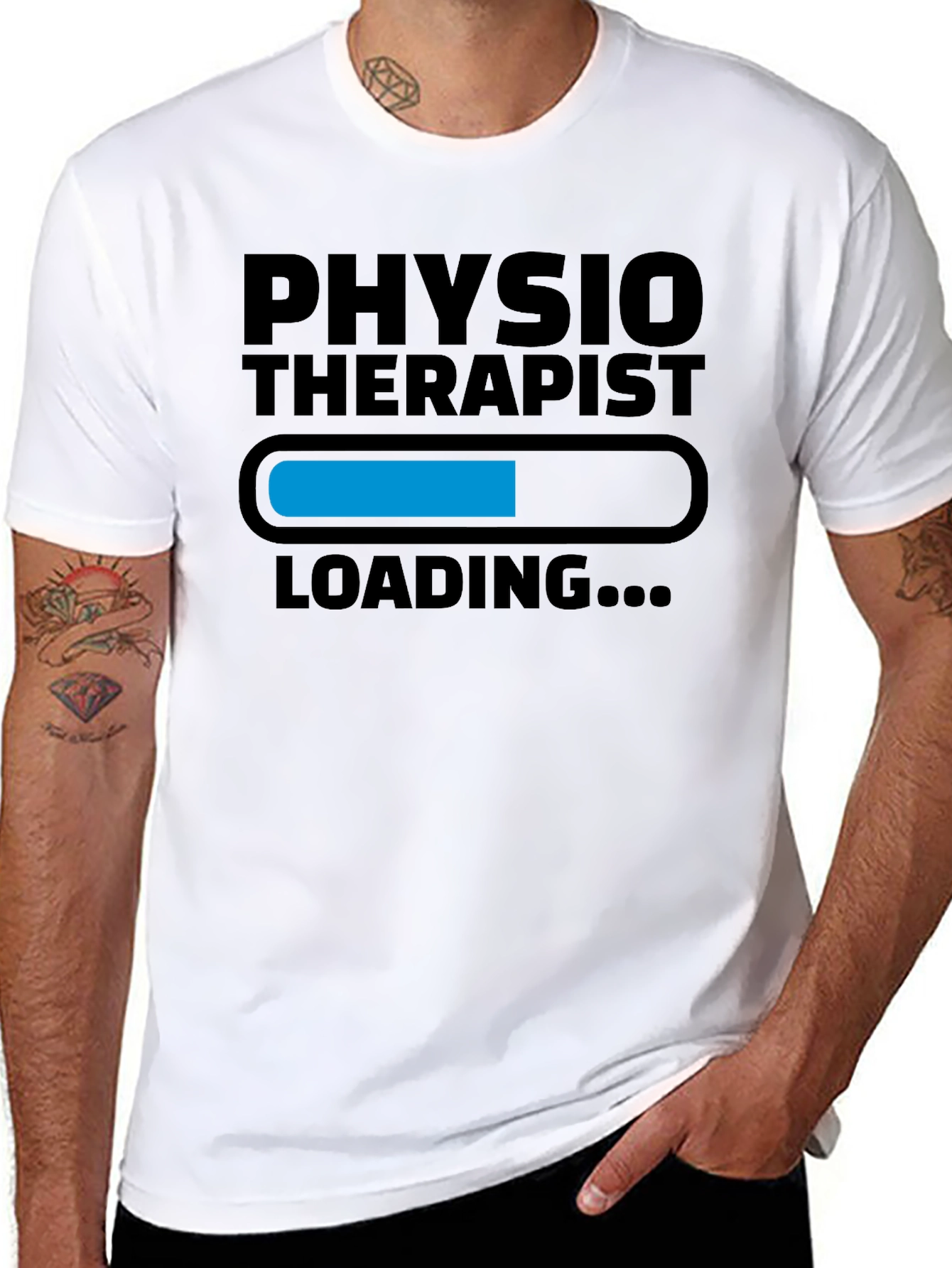 Physiotherapist Loading Graphic Tee