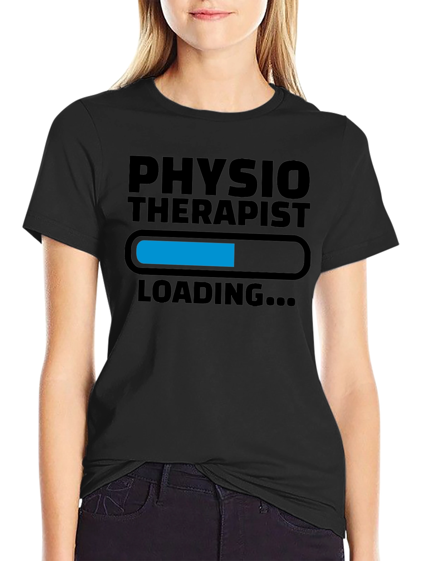 Physiotherapist Loading Graphic Tee