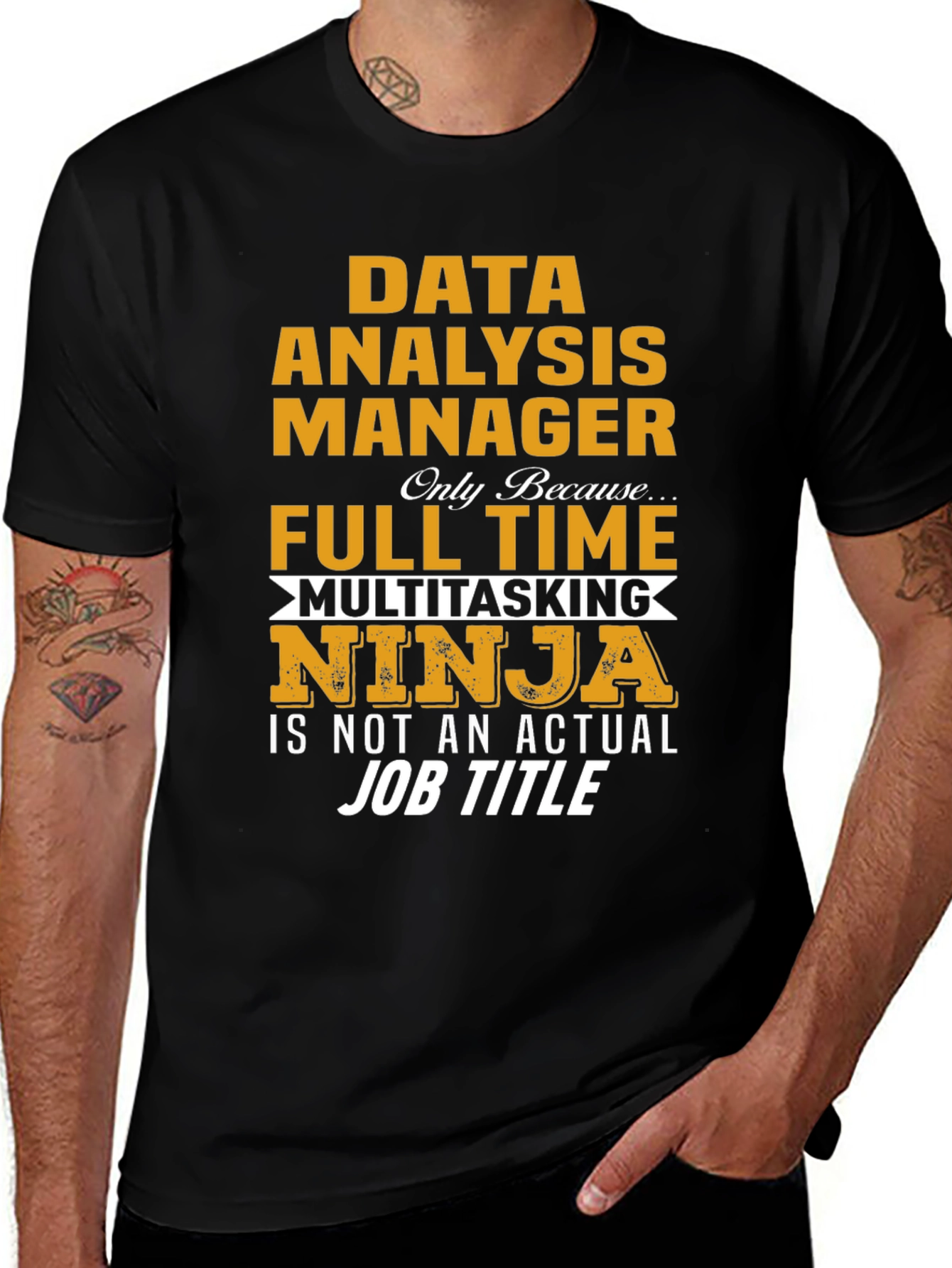 Data Analysis Manager Ninja T-Shirt