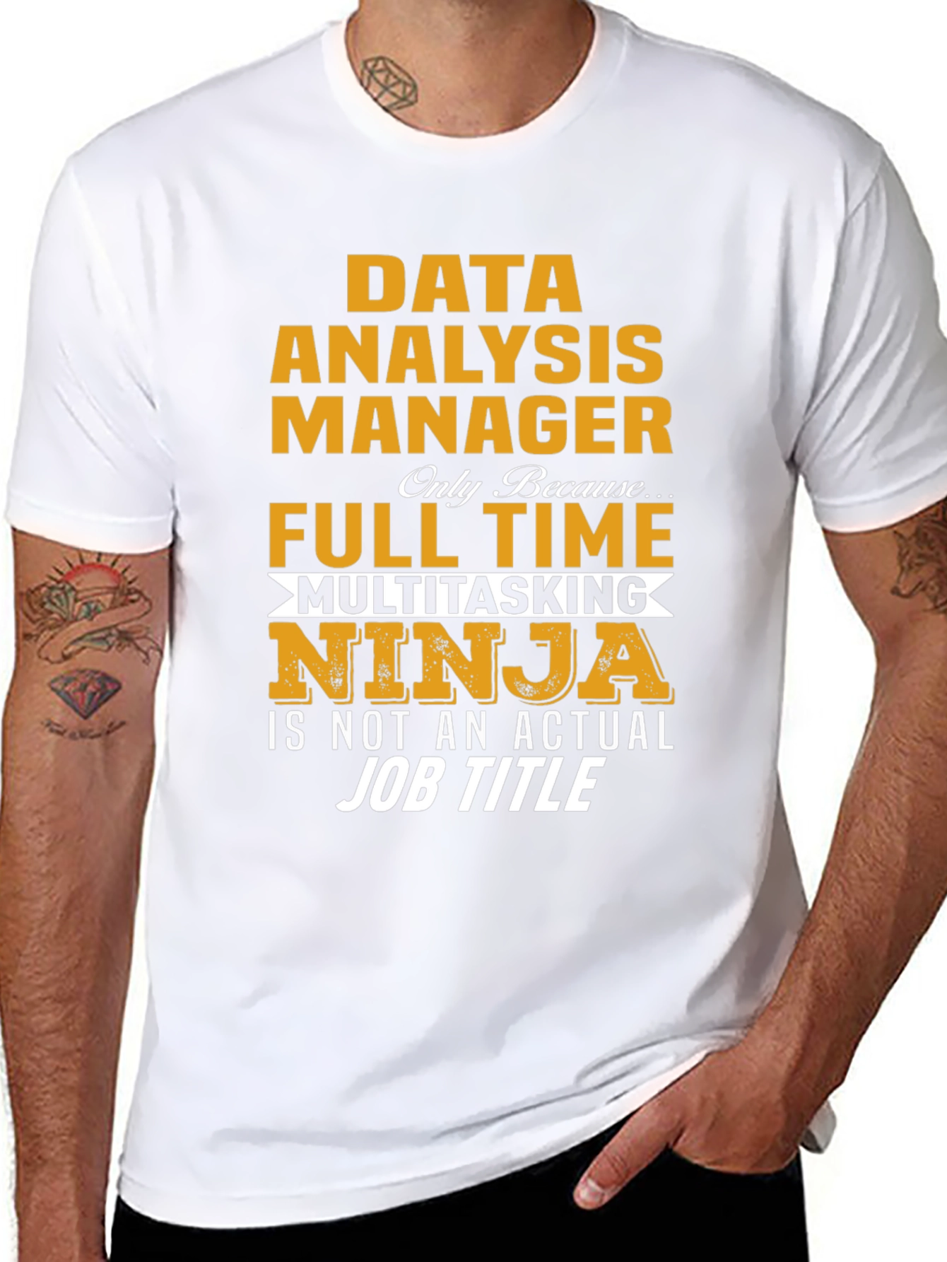 Data Analysis Manager Ninja T-Shirt