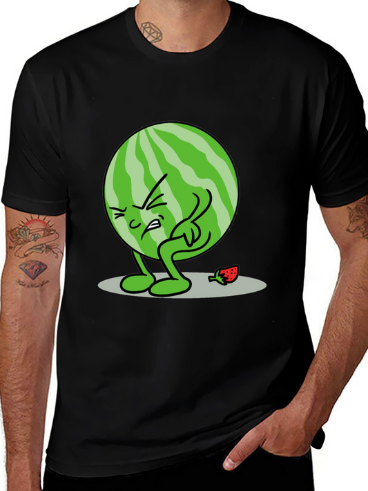Funny Watermelon Cartoon T-Shirt