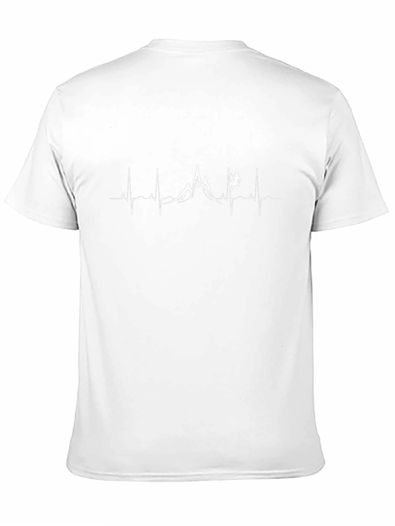 Mountain Heartbeat T-Shirt - Black
