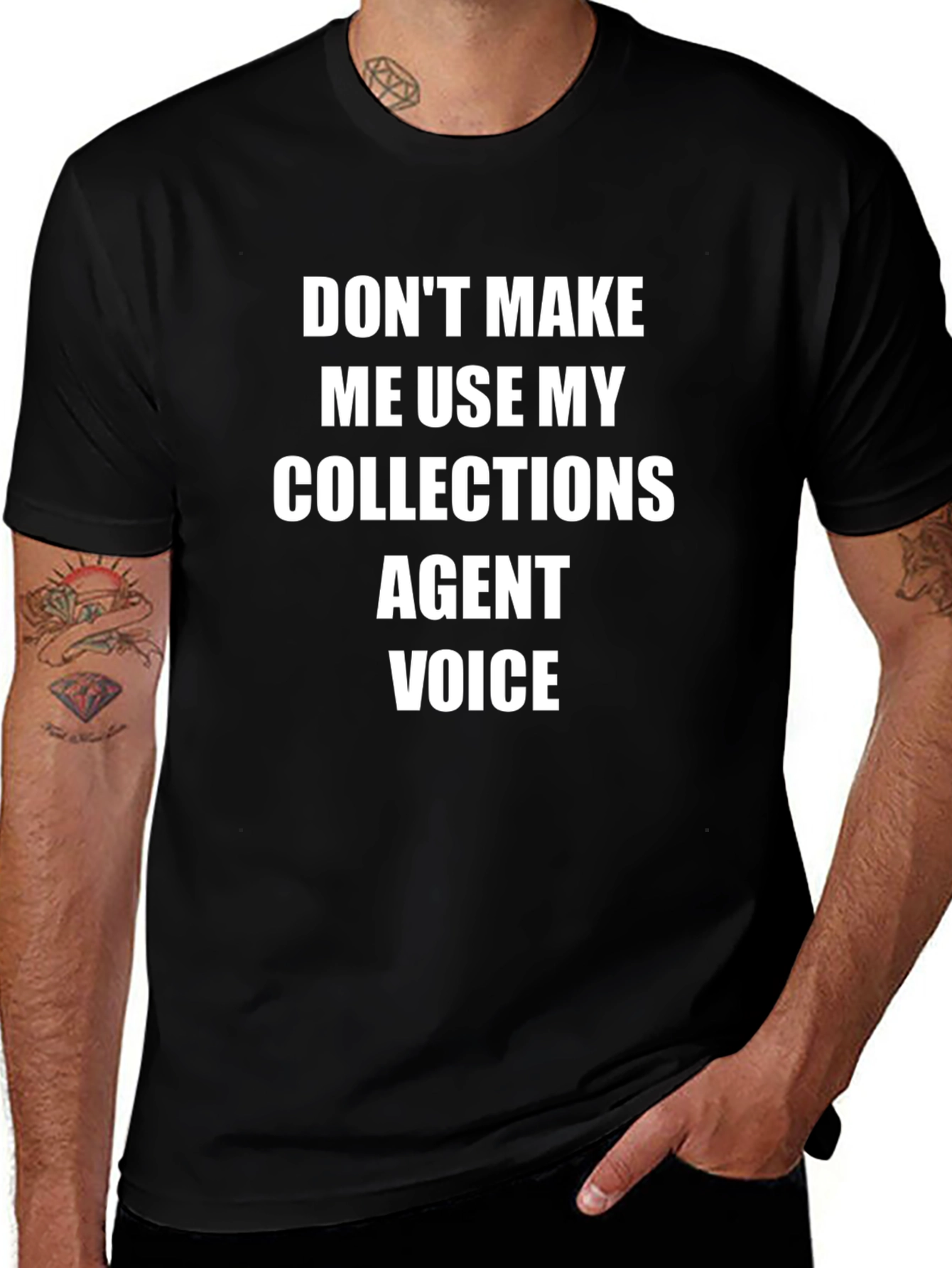 Collections Agent Voice T-Shirt