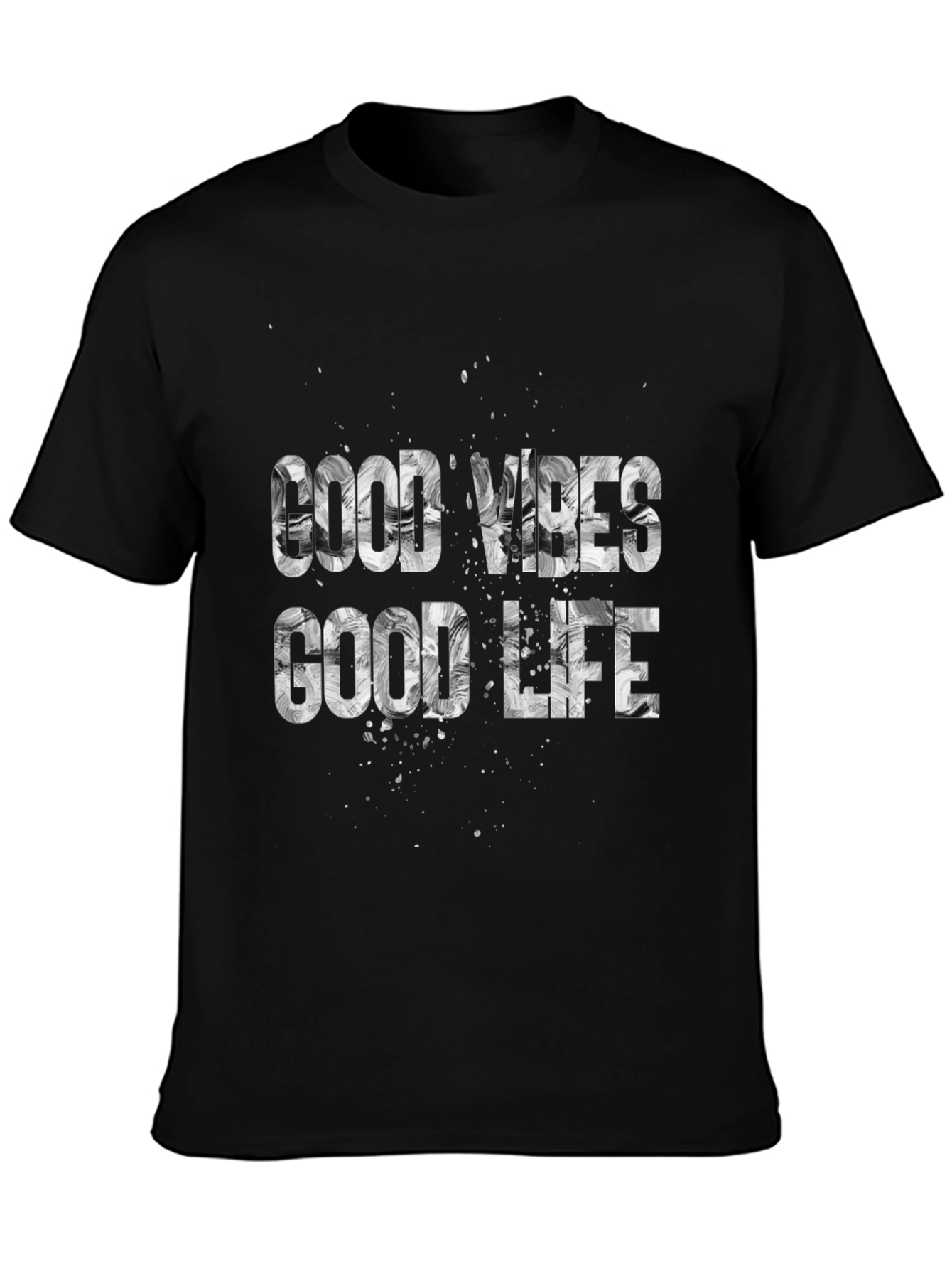 Good Vibes Good Life Graphic Tee