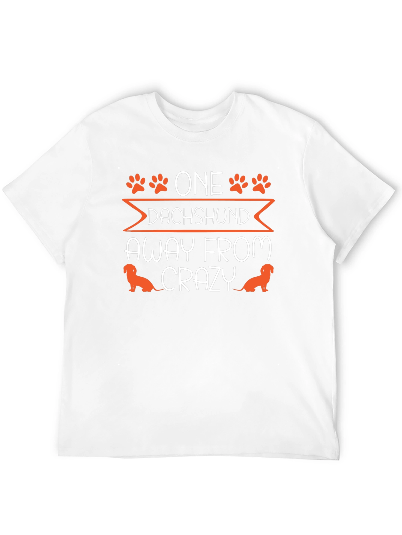One Dachshund Away From Crazy T-Shirt