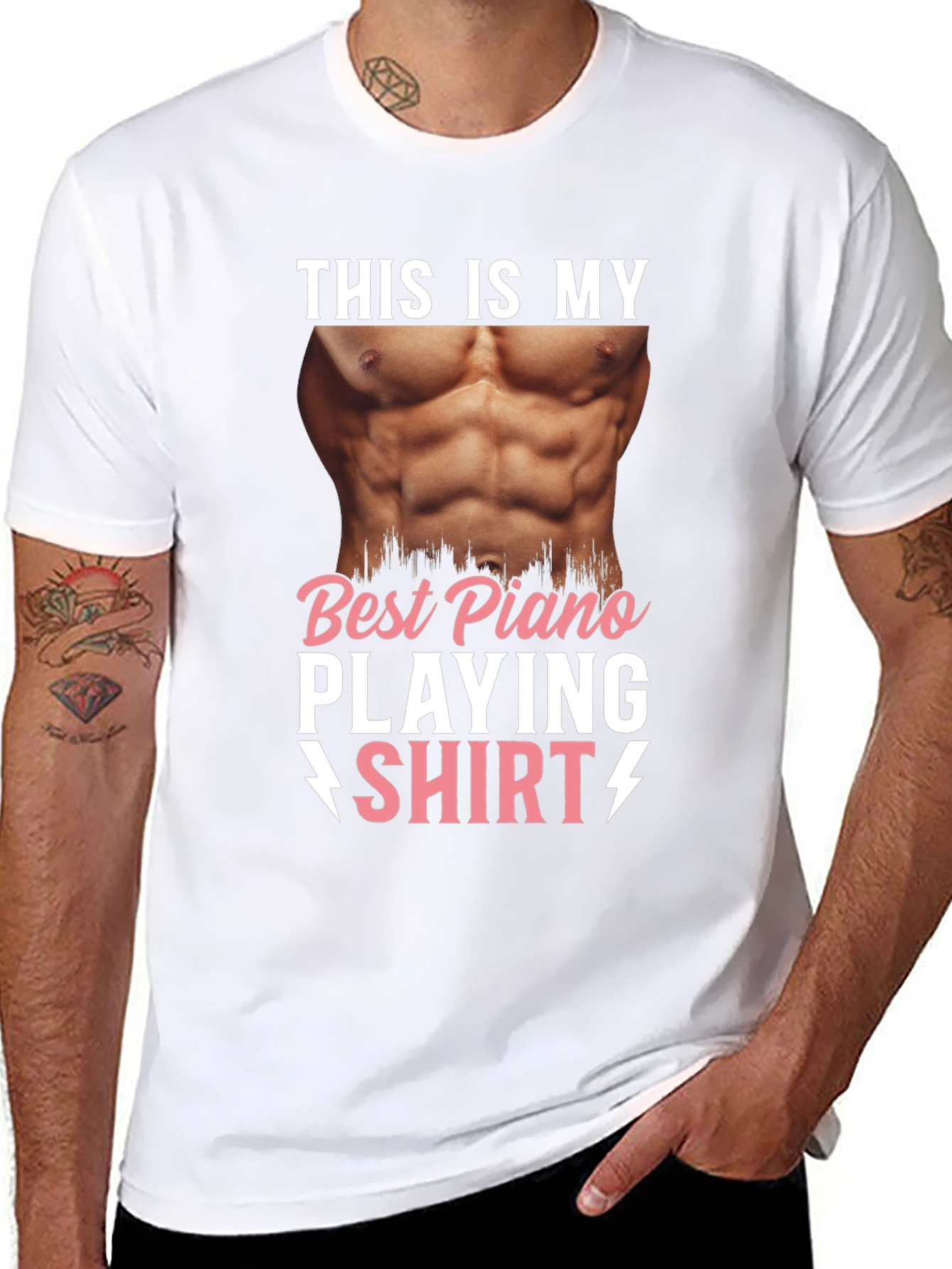 Best Piano Player T-Shirt - Funny Musician Tee