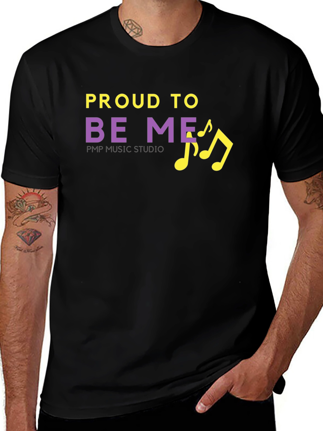 Proud to Be Me Music Studio T-Shirt