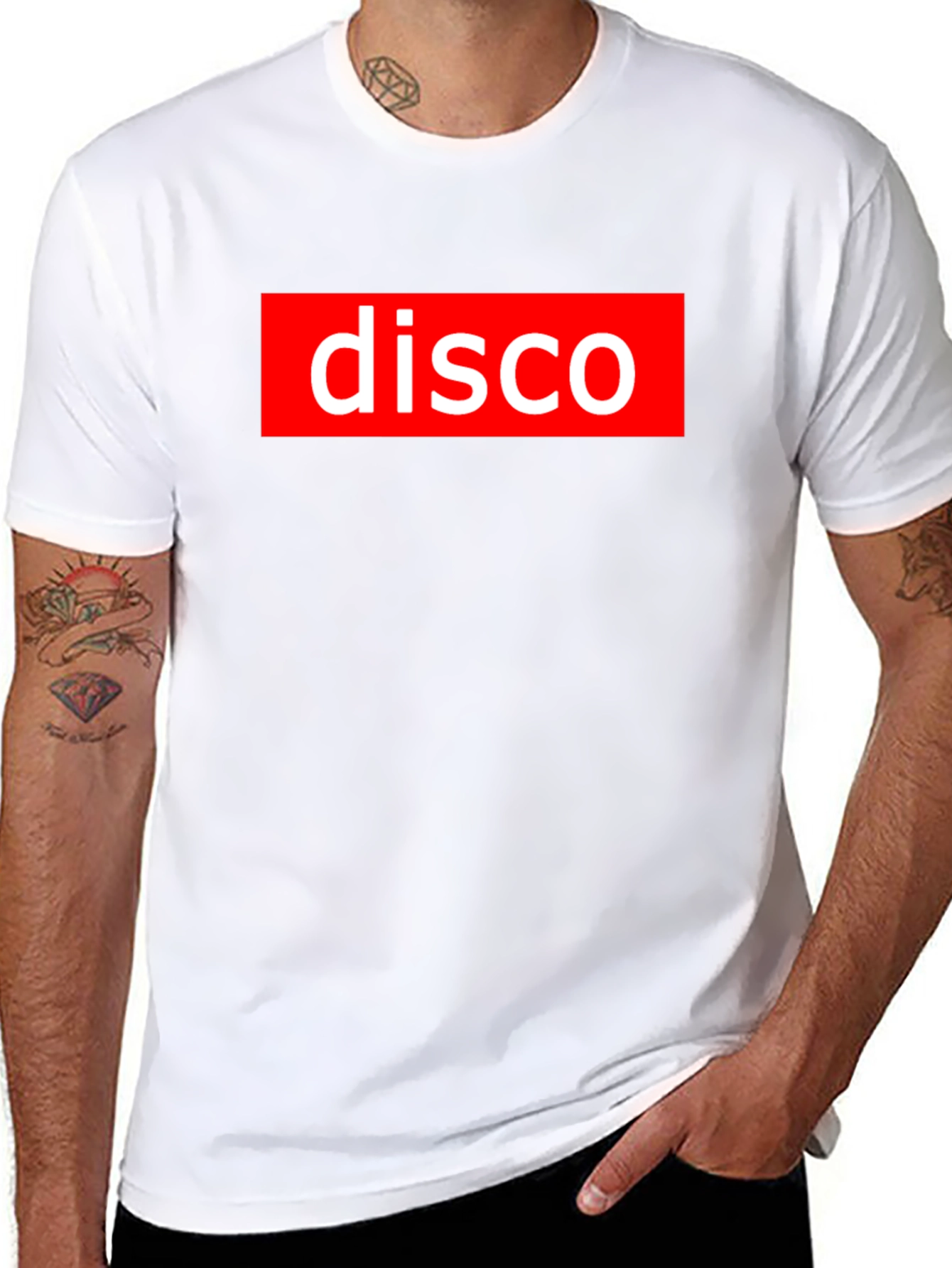 Disco Graphic Tee - Retro Style