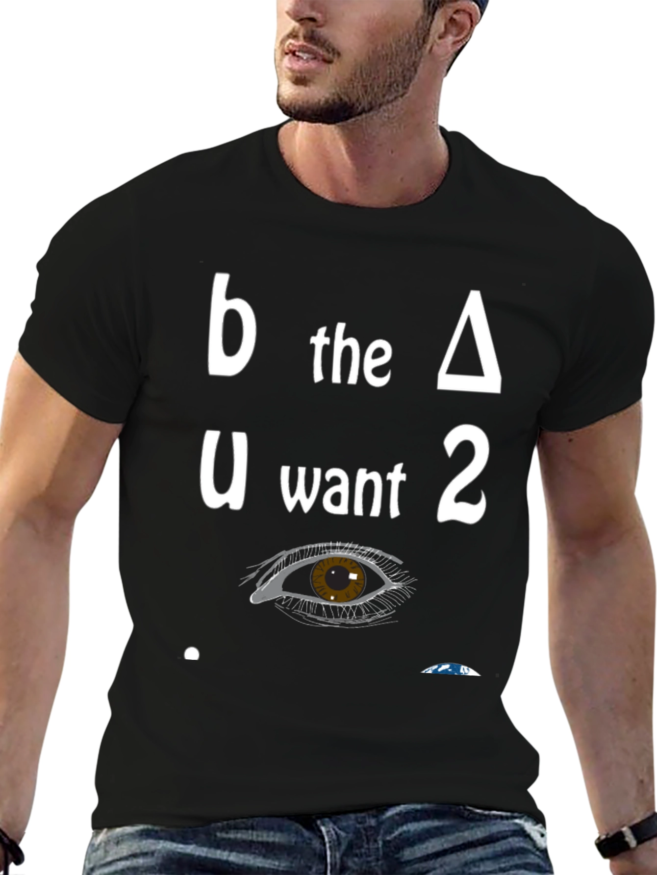 Black Be the Change Graphic T-Shirt