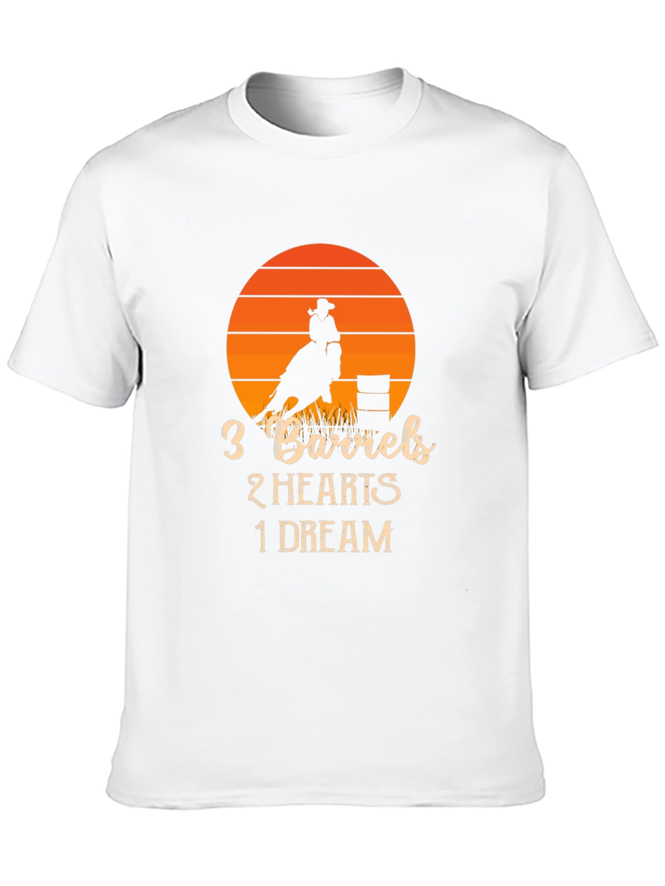 3 Barrels 2 Hearts 1 Dream Rodeo T-Shirt