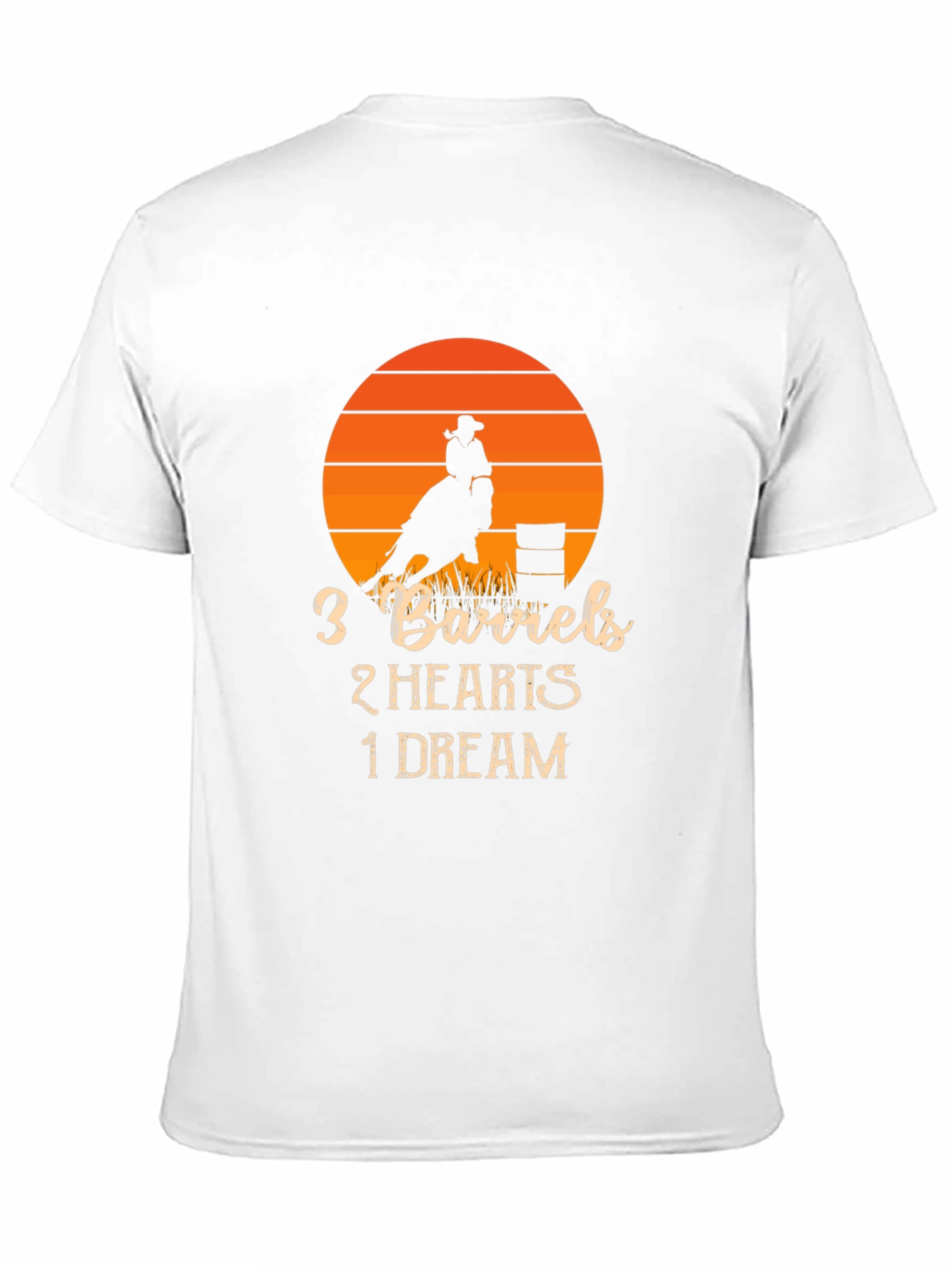 3 Barrels 2 Hearts 1 Dream Rodeo T-Shirt