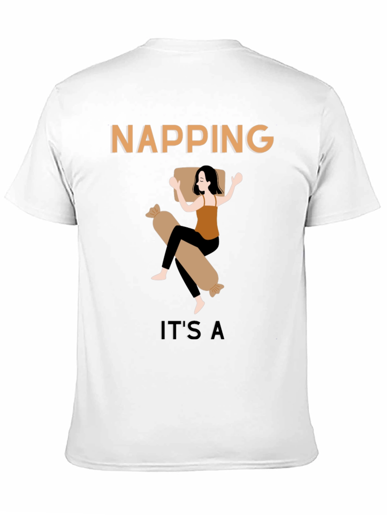 Napping T-Shirt - Unisex Cotton Tee