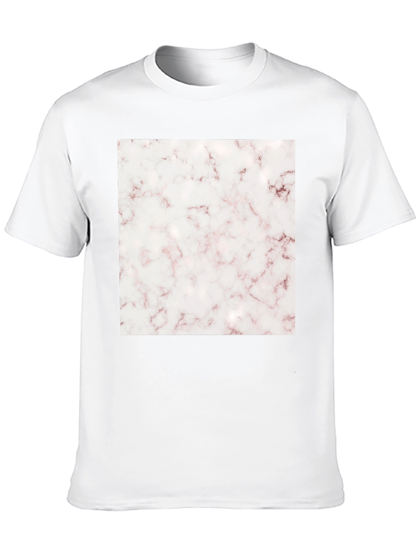 Marble Graphic T-Shirt - Modern Print Tee