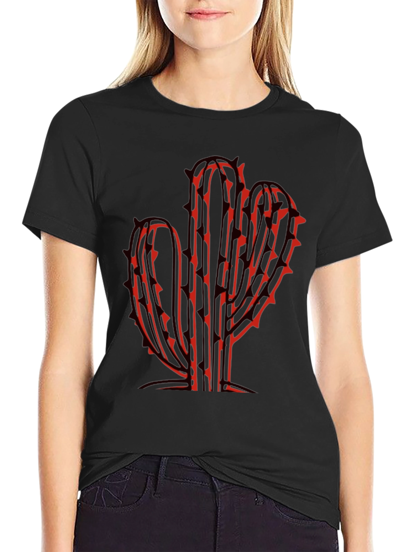 Mens Cactus Graphic Tee - Bold Desert Style
