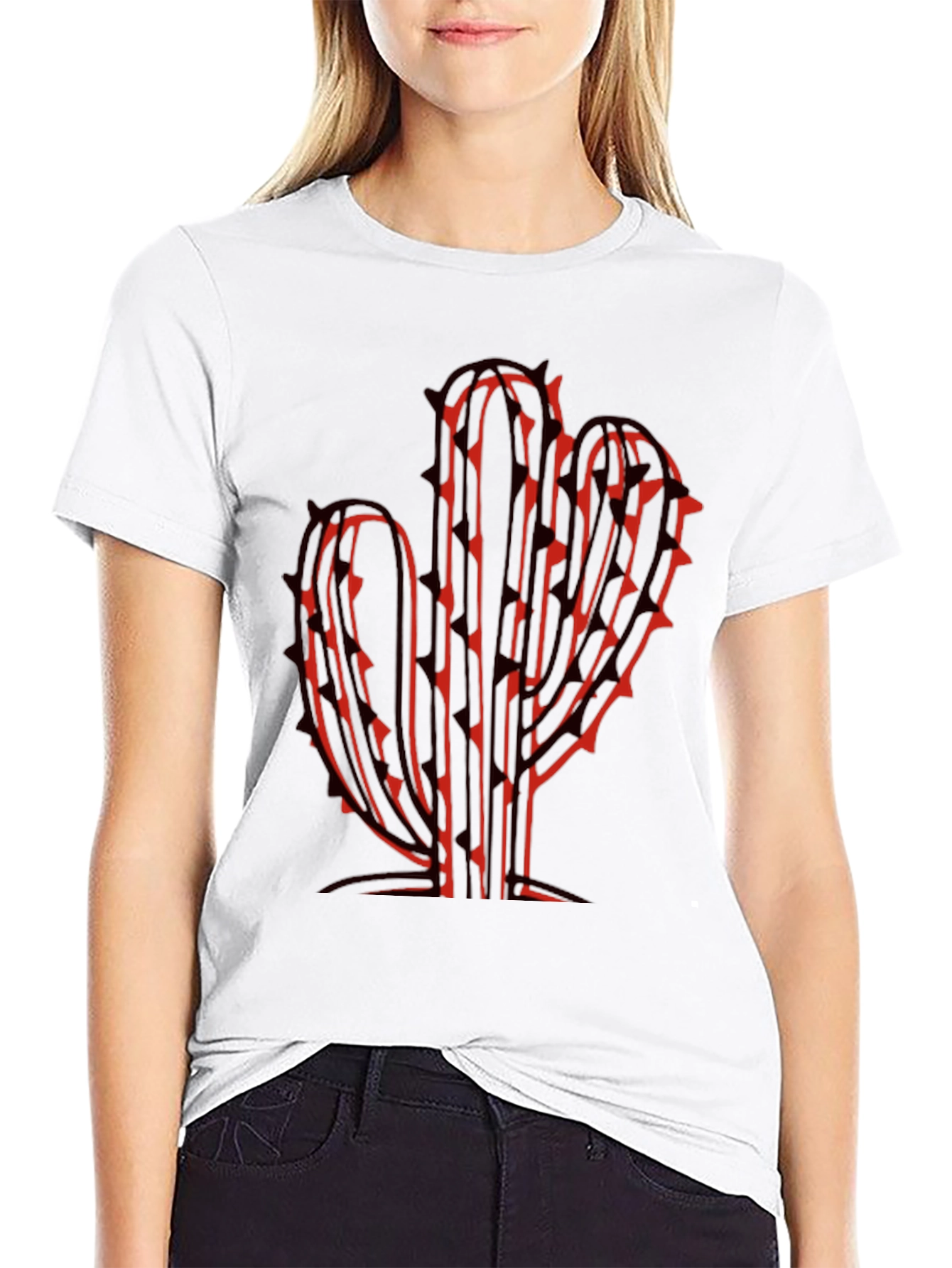 Mens Cactus Graphic Tee - Bold Desert Style