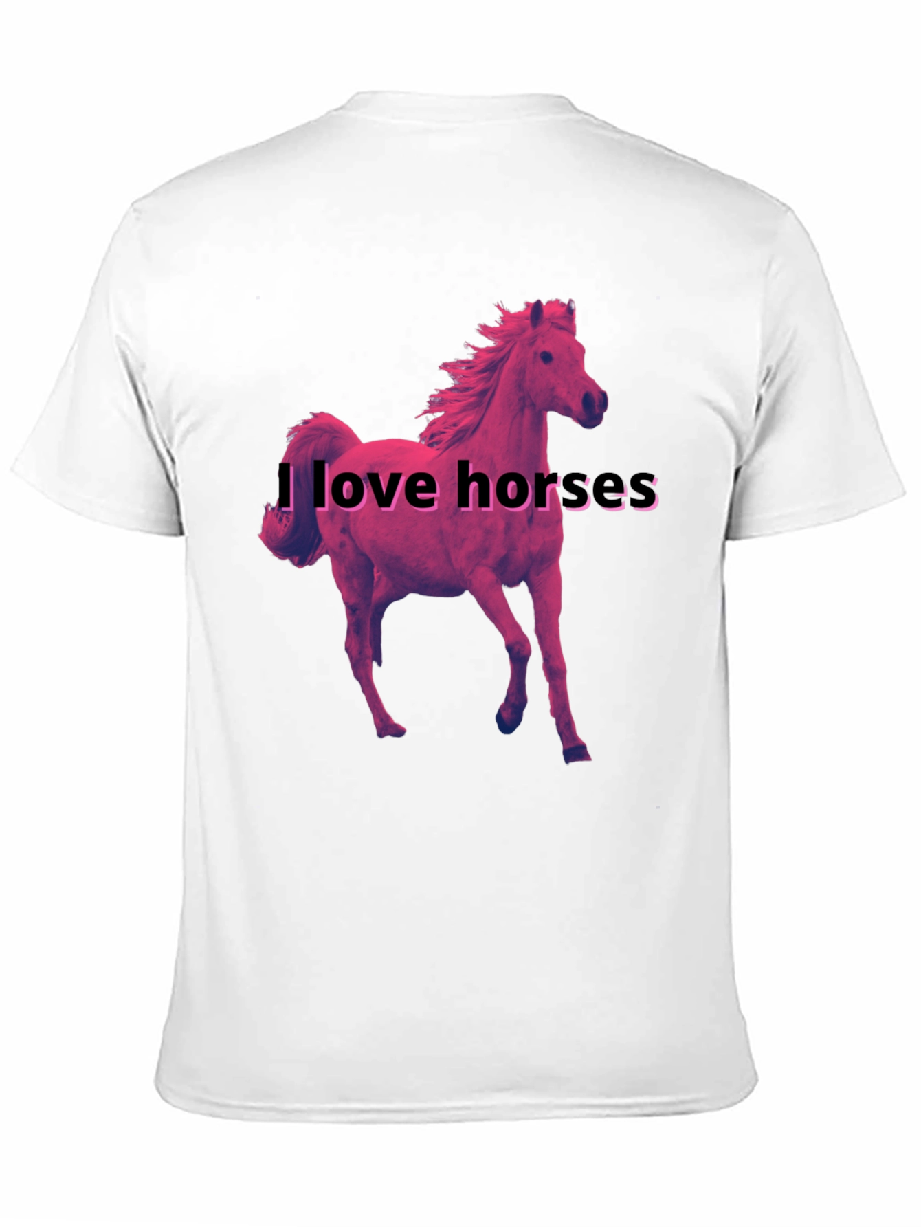 I Love Horses Graphic T-Shirt