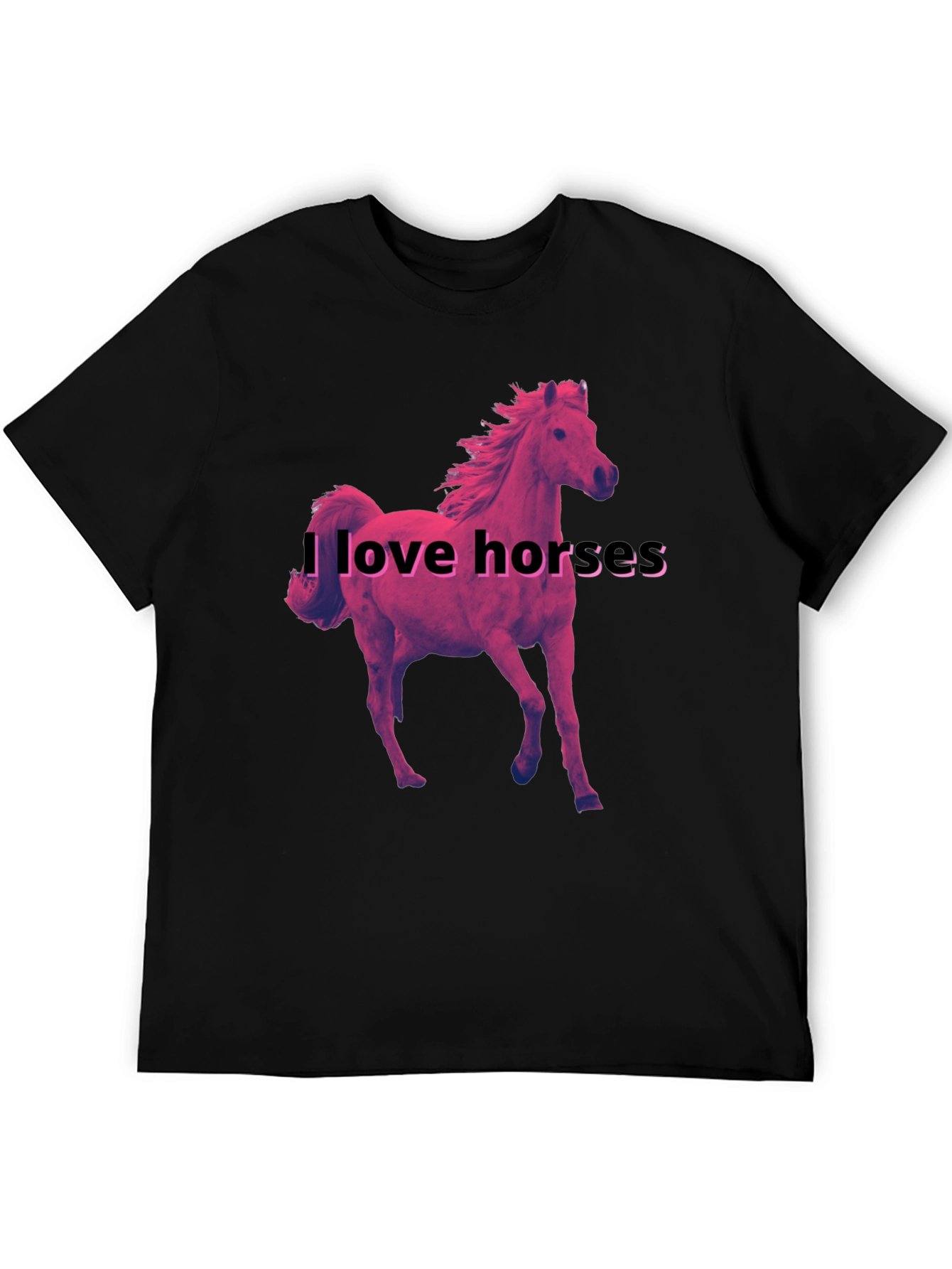 I Love Horses Graphic T-Shirt