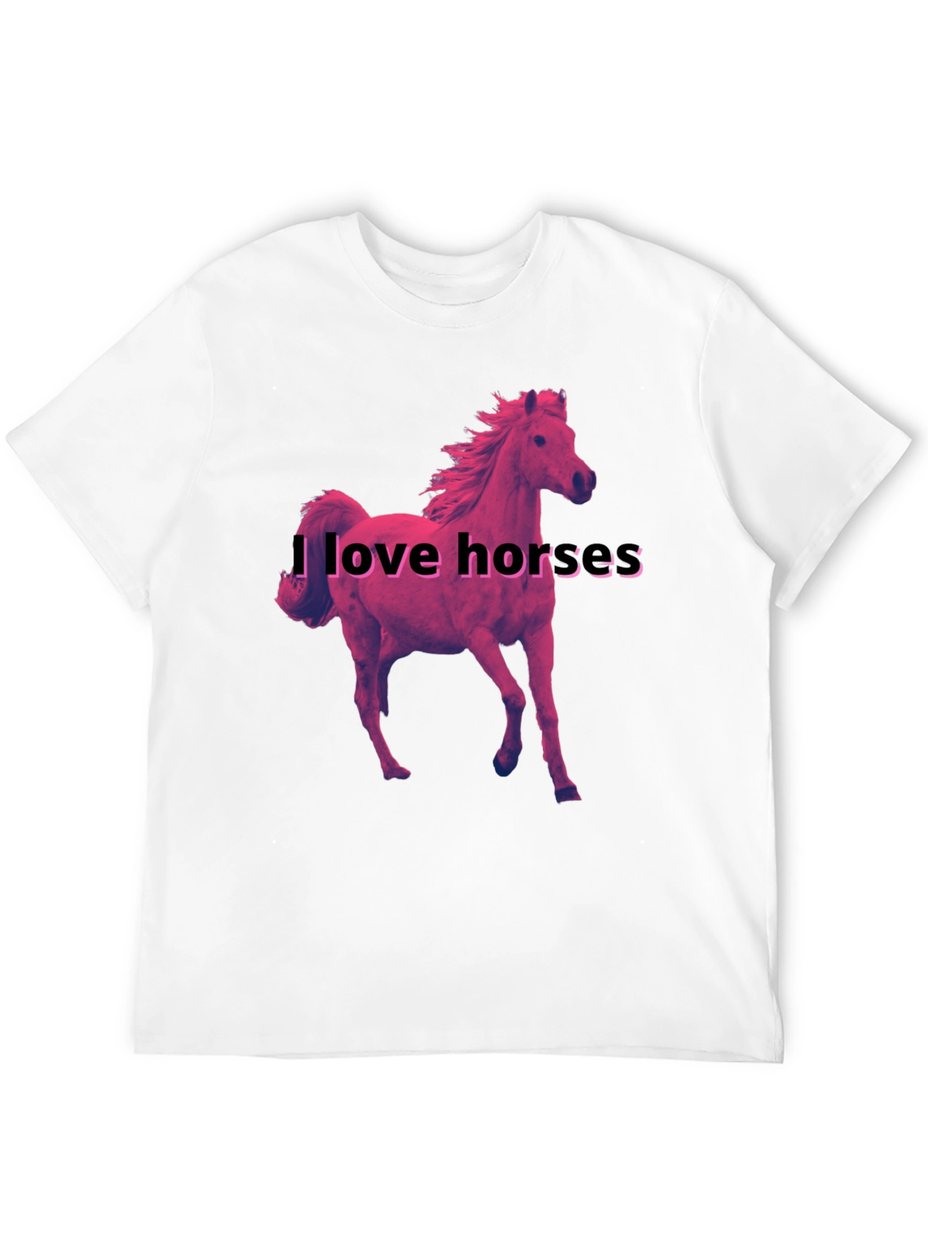 I Love Horses Graphic T-Shirt