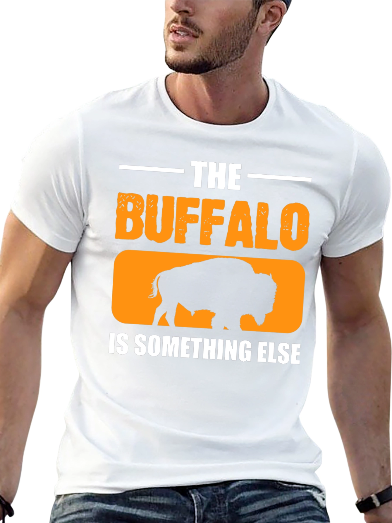 The Buffalo is Something Else Black T-Shirt