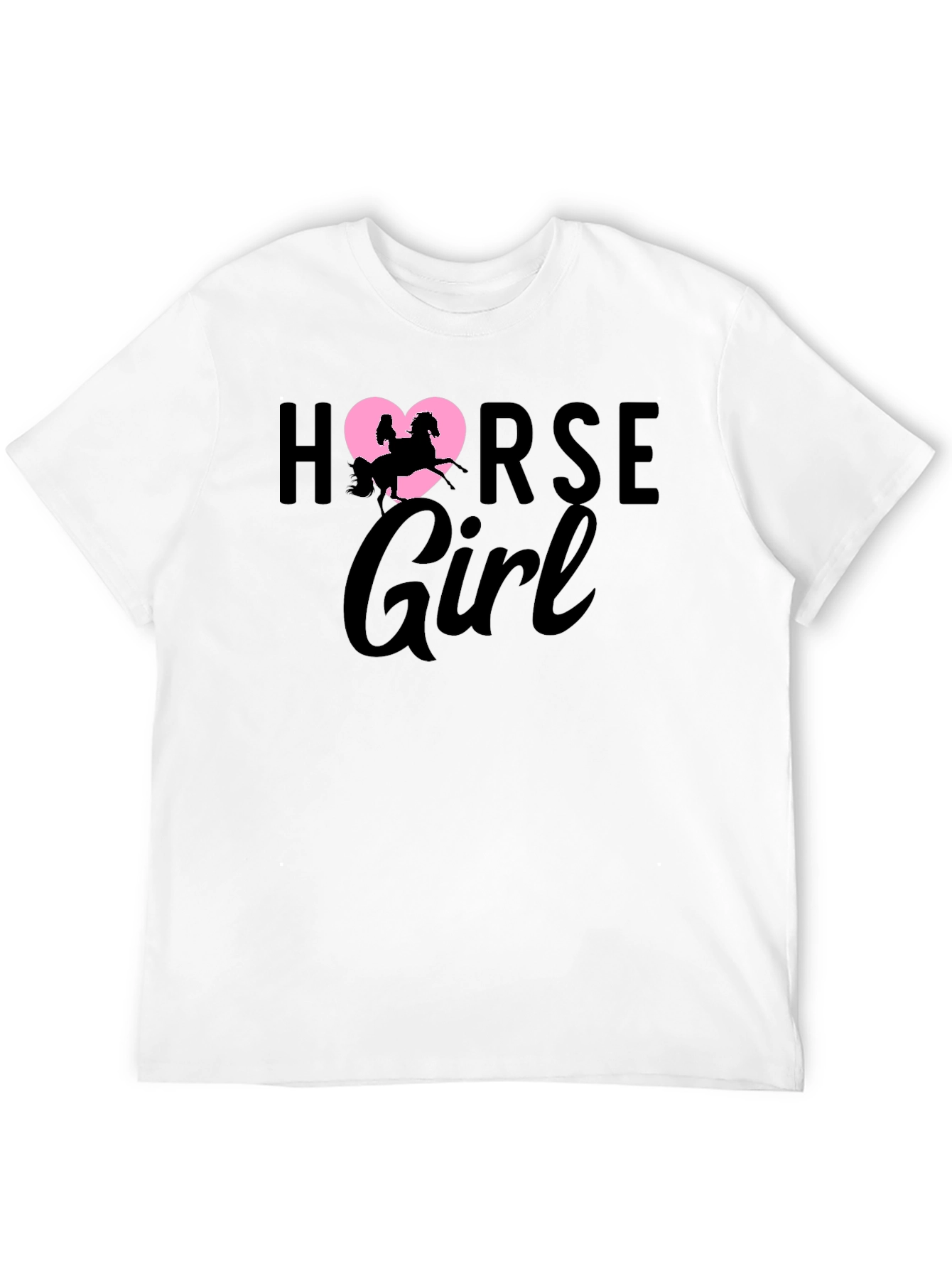 Horse Girl T-Shirt - Equestrian Rider Tee