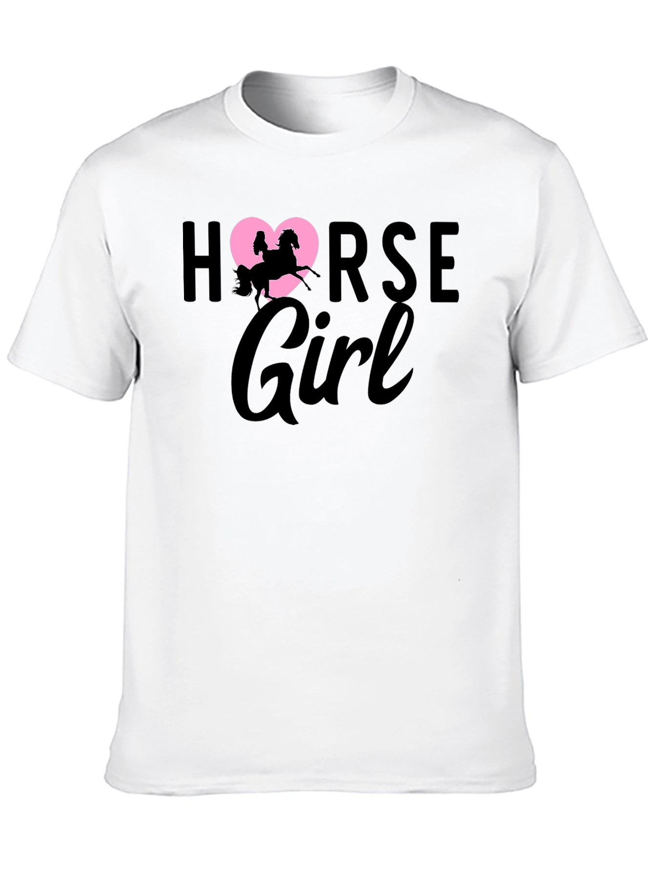 Horse Girl T-Shirt - Equestrian Rider Tee