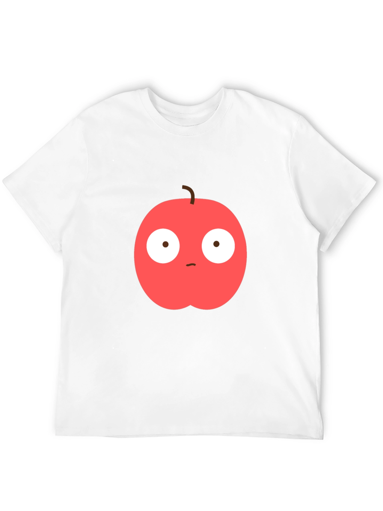 Funny Apple Graphic T-Shirt - Unisex Casual Wear