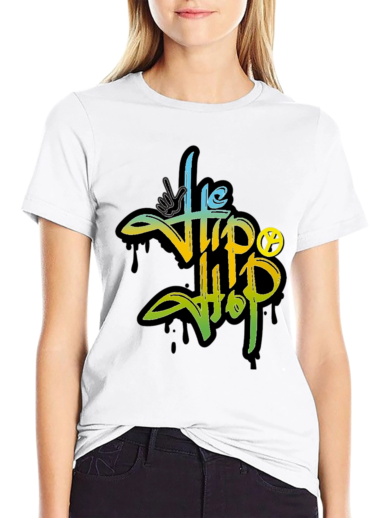Hip Hop Graphic T-Shirt - Urban Style