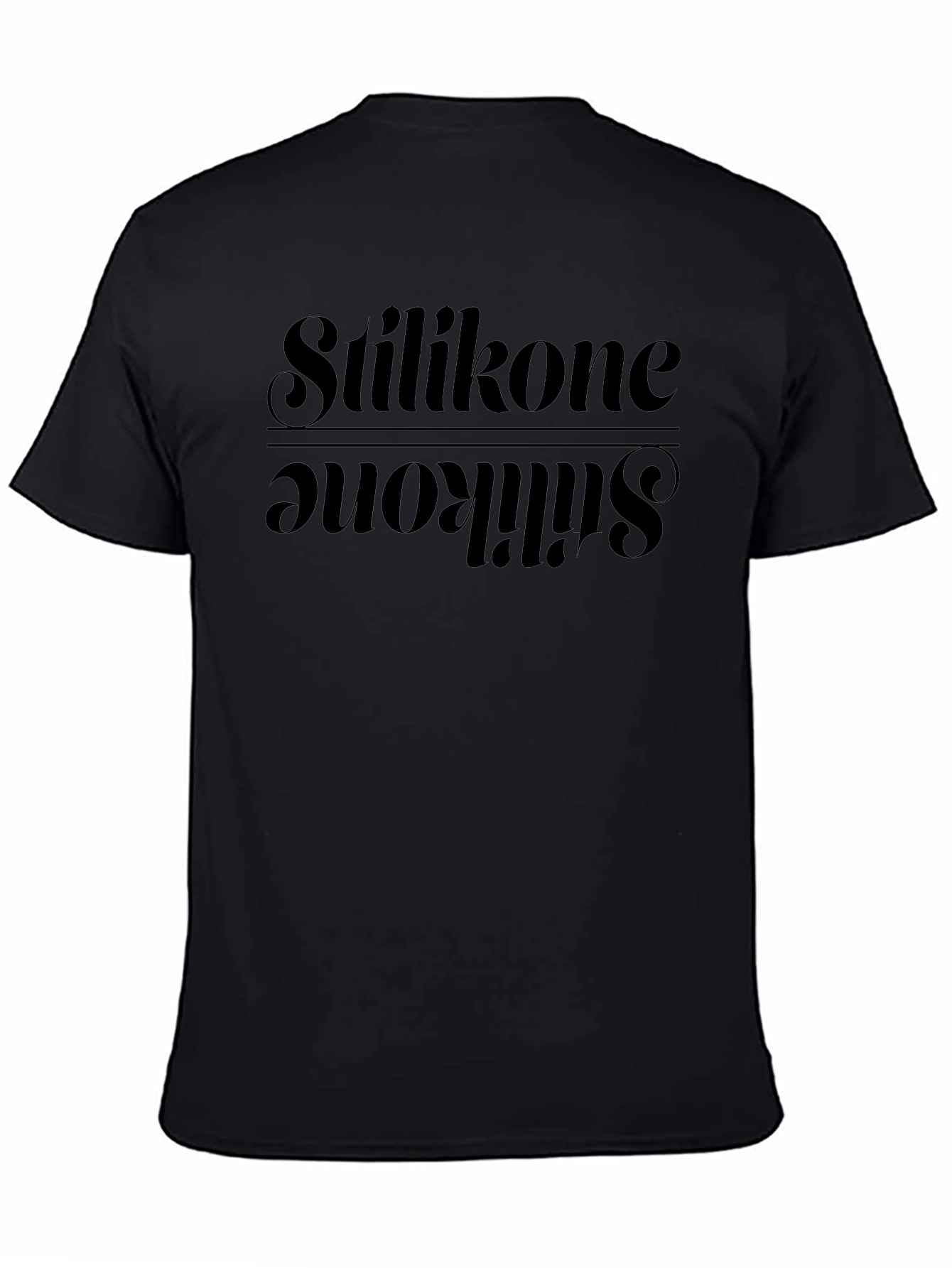 Stilikone Retro Black Graphic Tee