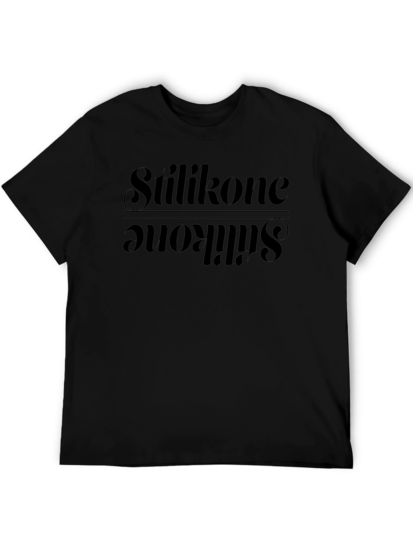 Stilikone Retro Black Graphic Tee