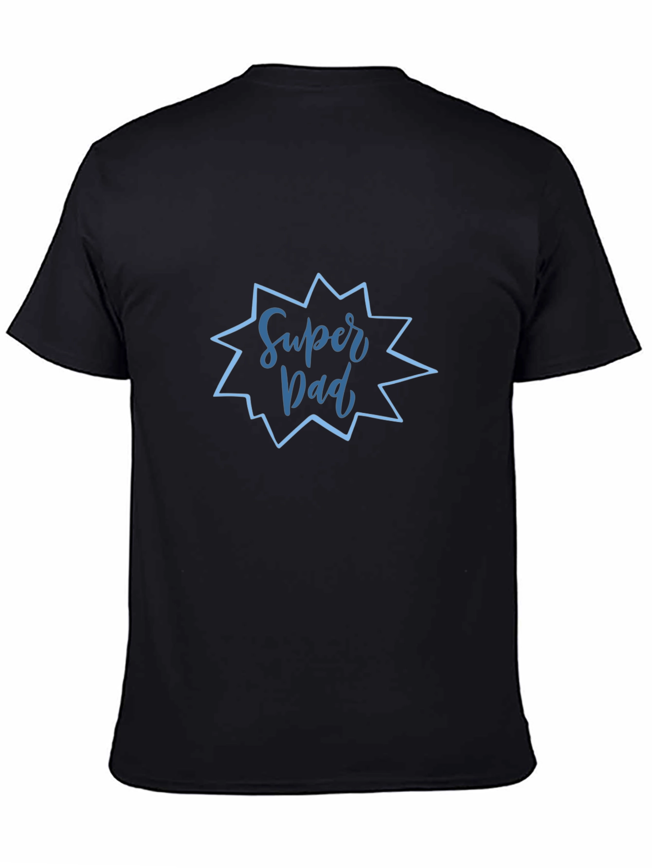 Super Dad Graphic T-Shirt - Black