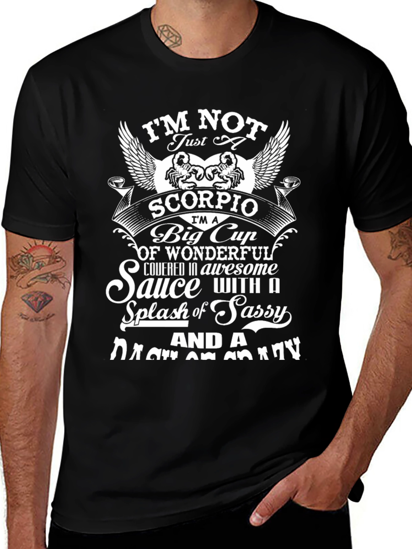 Scorpio T-Shirt: Wonderful Sassy & Crazy