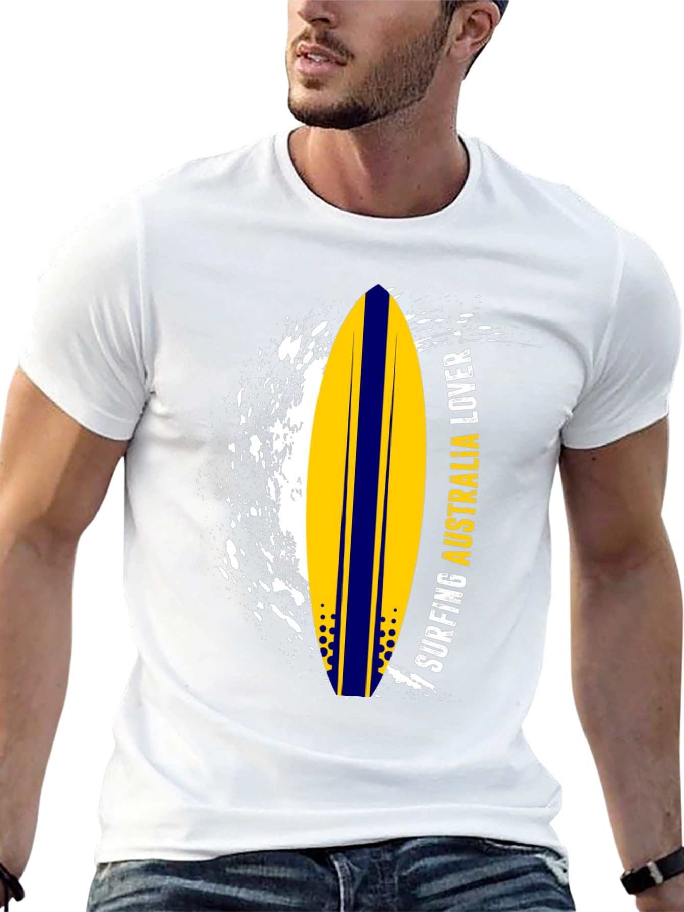 Surfing Australia Lover Graphic T-Shirt