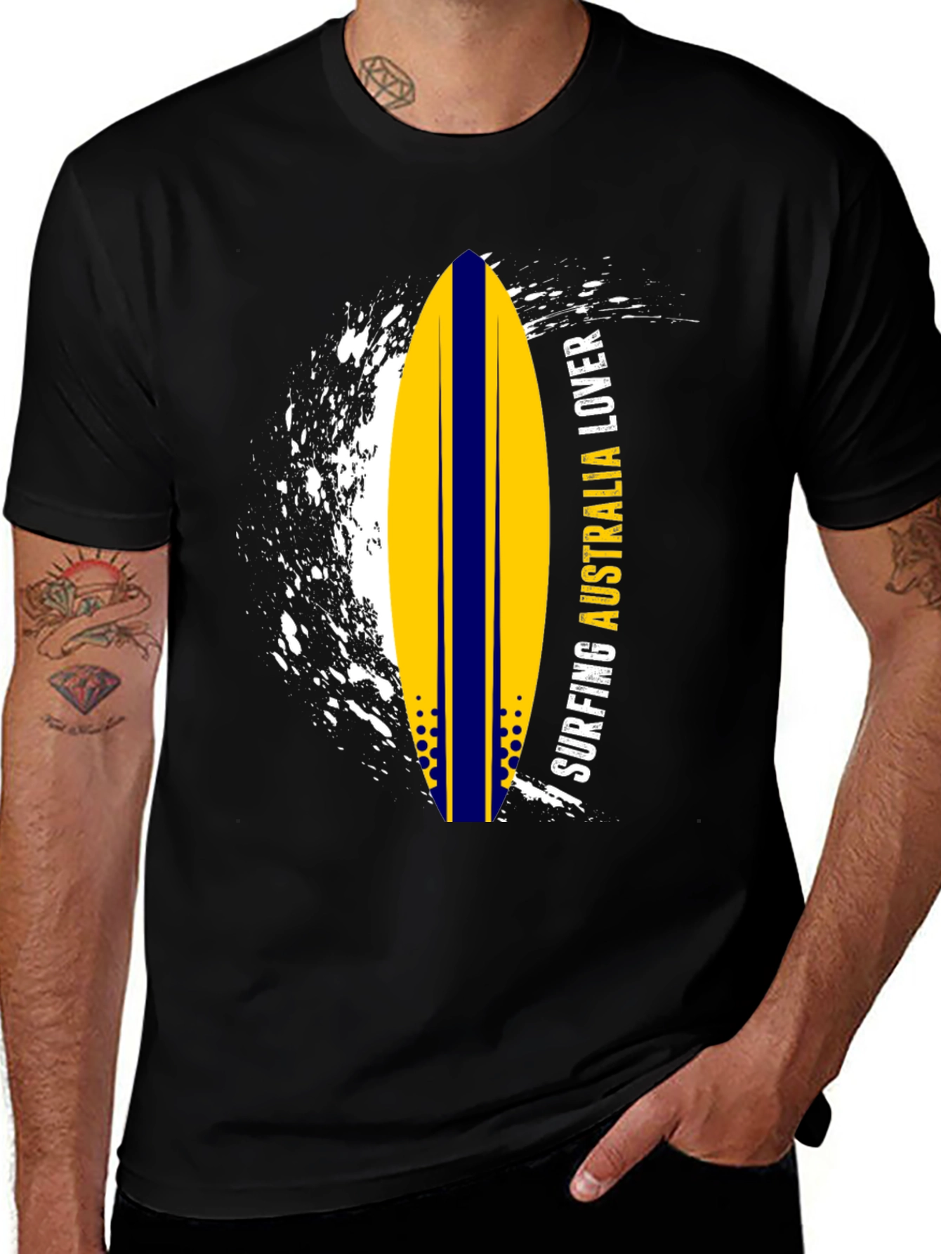 Surfing Australia Lover Graphic T-Shirt