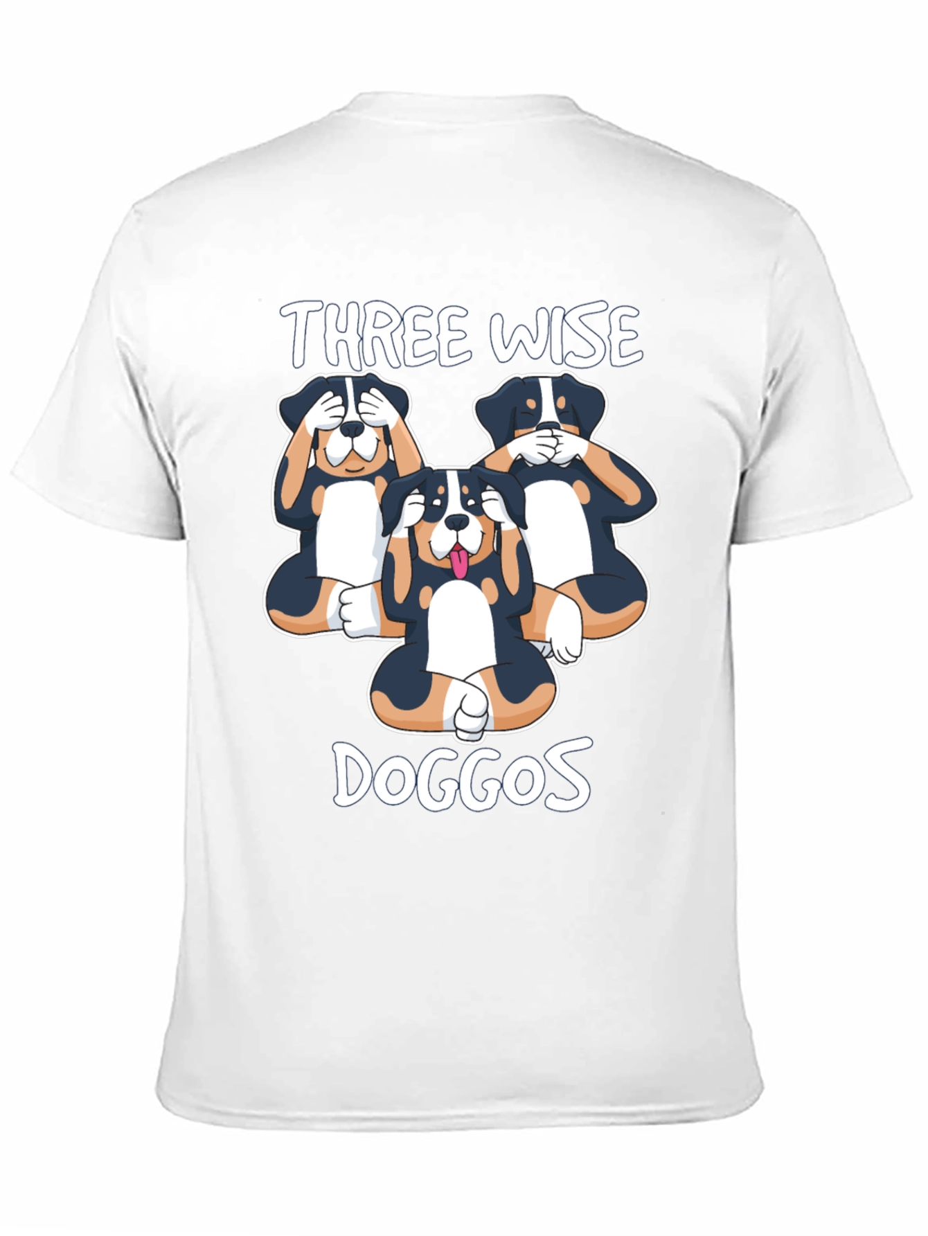 Three Wise Doggos T-Shirt