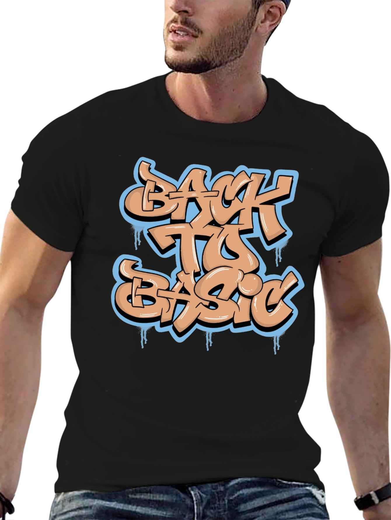 Back to Basic Graphic Tee - Cool Urban Design