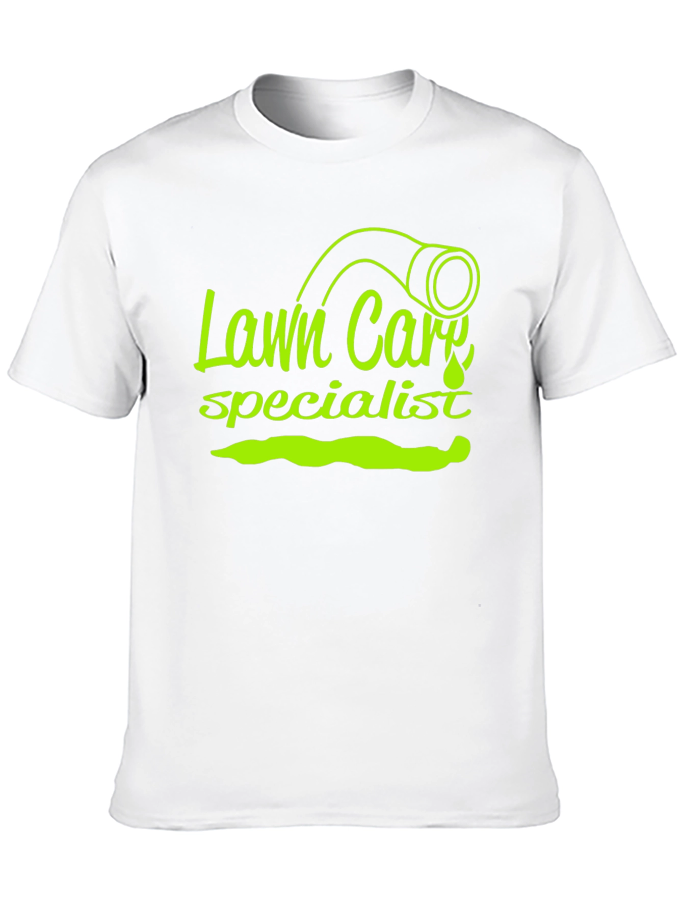 Lawn Care Specialist Graphic Tee - Black