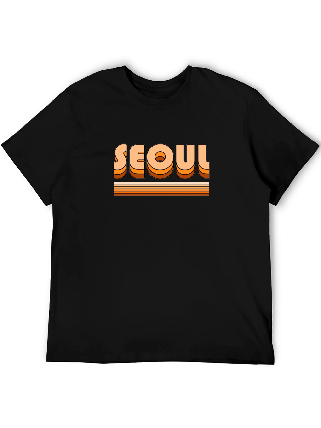 Retro Seoul Graphic Tee - Classic Style