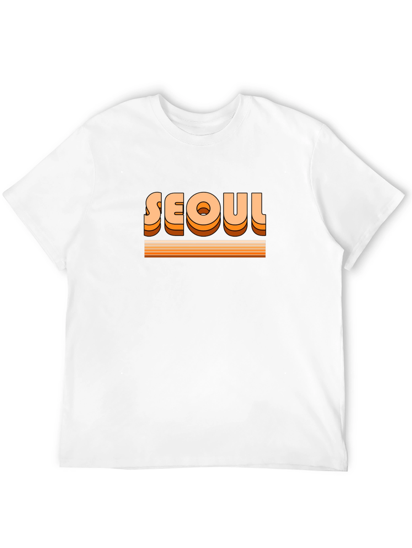 Retro Seoul Graphic Tee - Classic Style